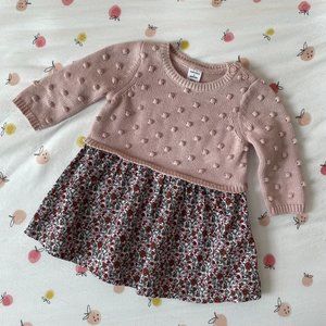 Nordstrom Baby Dress with Sweater Top